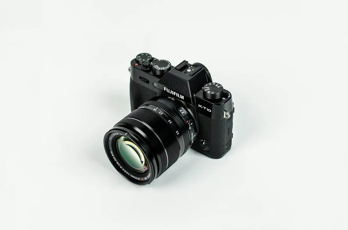 Black Fujifilm camera